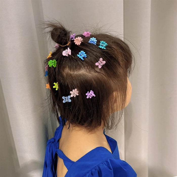 small mini baby hair claws pack of 50 - DIOEX