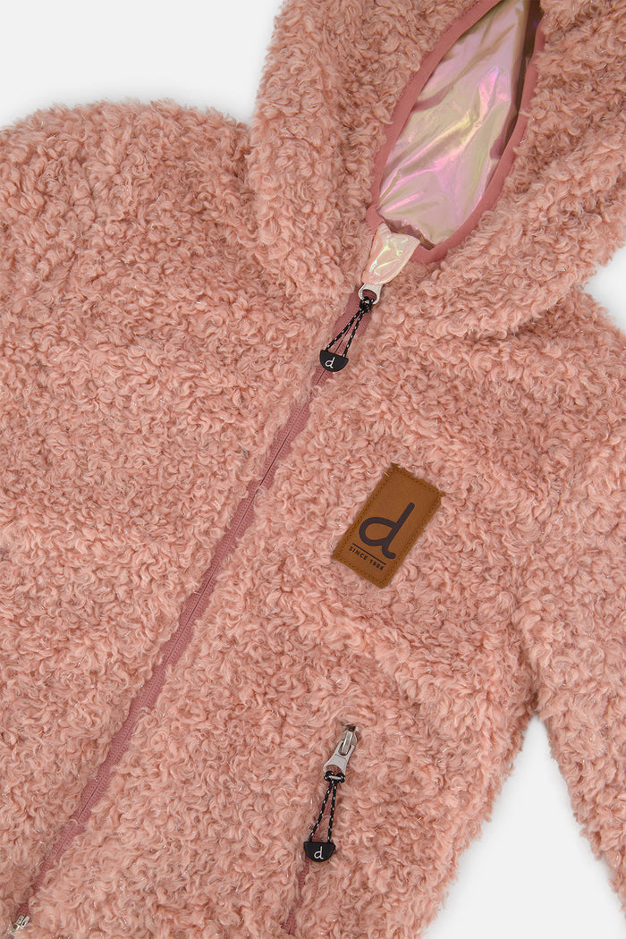 Baby Reversible Mid-Season Jacket Pink-4