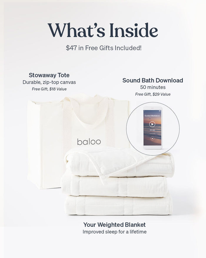 Baloo Living Baloo Weighted Blanket - Organic Cotton