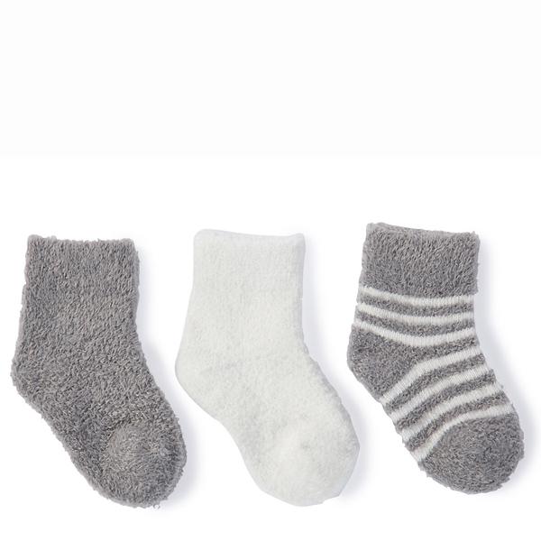 Barefoot Dreams CozyChic Lite Infant Sock 3-Pack - Multiple Colors!