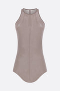 Basic tank top in rib jersey