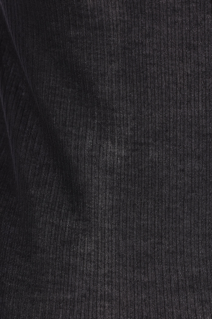 Basic tank top in rib jersey