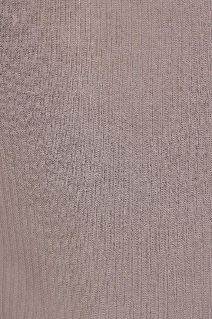 Basic tank top in rib jersey