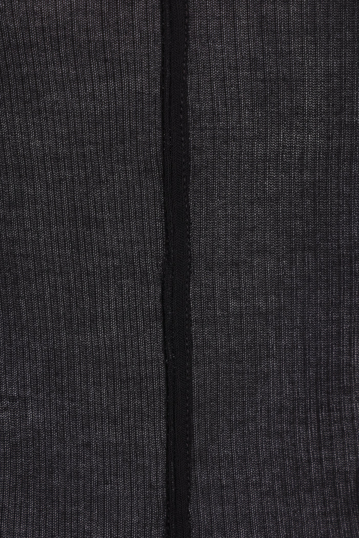 Basic tank top in rib jersey
