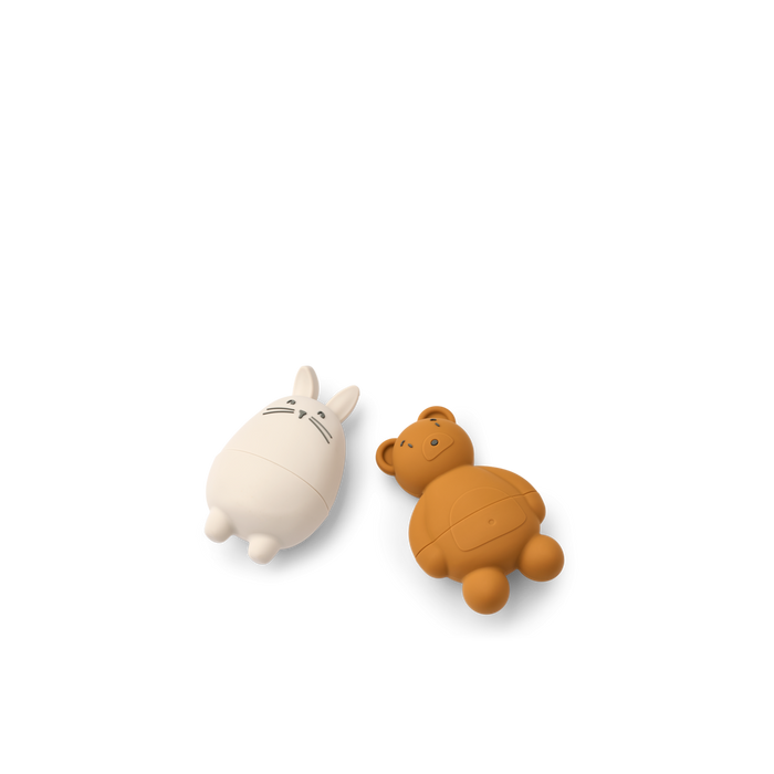 Liewood - Bath Toy - Duncan - Silicone - Sandy/Mustard Mix