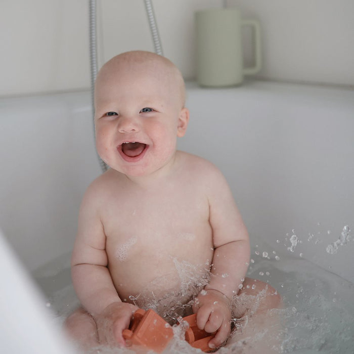 Mushie - Bath Toy - Vehicles - Set Of 4 - Lifestyle Cut 3