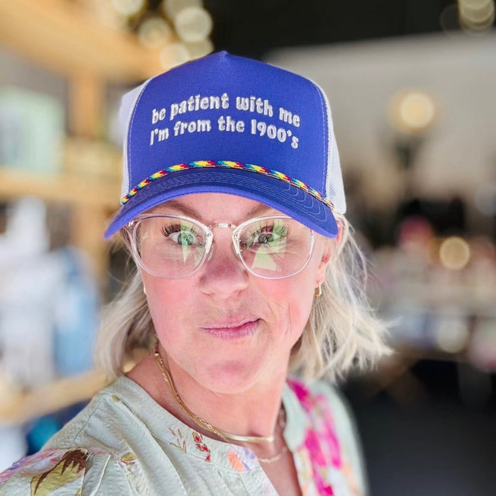 Be Patient With Me Trucker Hat - Olita Gifts & Goods