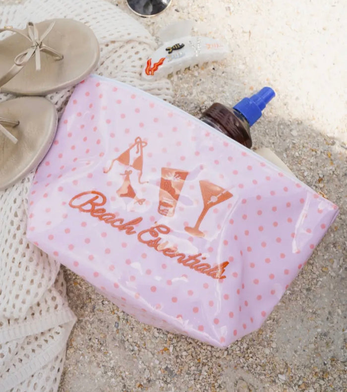 Beach Essentials - Clear Coat Bag