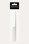 BEAUMAX ALUMINUM WIDE TOOTH TAIL COMB #702 - BSW BEAUTY CANADA
