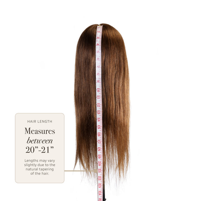 Bella [100% Human Long Hair Mannequin] 20-22 Inches