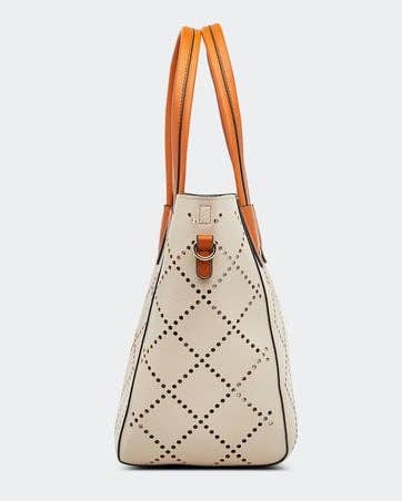 Baby Bermuda Tote Bag - Putty: Vegan - Polyurethane / Women-Owned, Cruelty-Free - Olita Gifts & Goods
