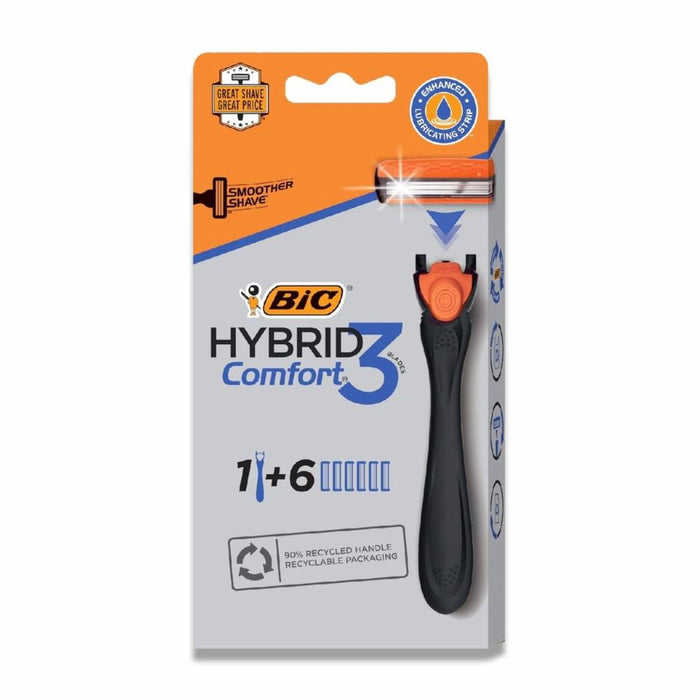 BiC - Hybrid Advance for Men, Shaver System - 1 Ea - 72 Pack