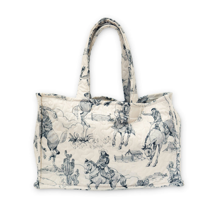 Birdie Quilted Tote Bag #QTB101KH