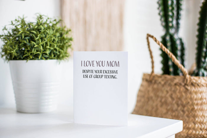 Birthday Card Mom • Funny Birthday Cards • MD003