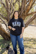 Black Branded Mama Tee