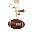 Bling Football Tassel Key Chain - Taryn x Philip Boutique