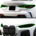 Full Headlight Taillight Precut Smoked PPF Tint Kit Film Overlay Fits BMW 4 Series 2021 - 2025 - Bogar Tech Designs