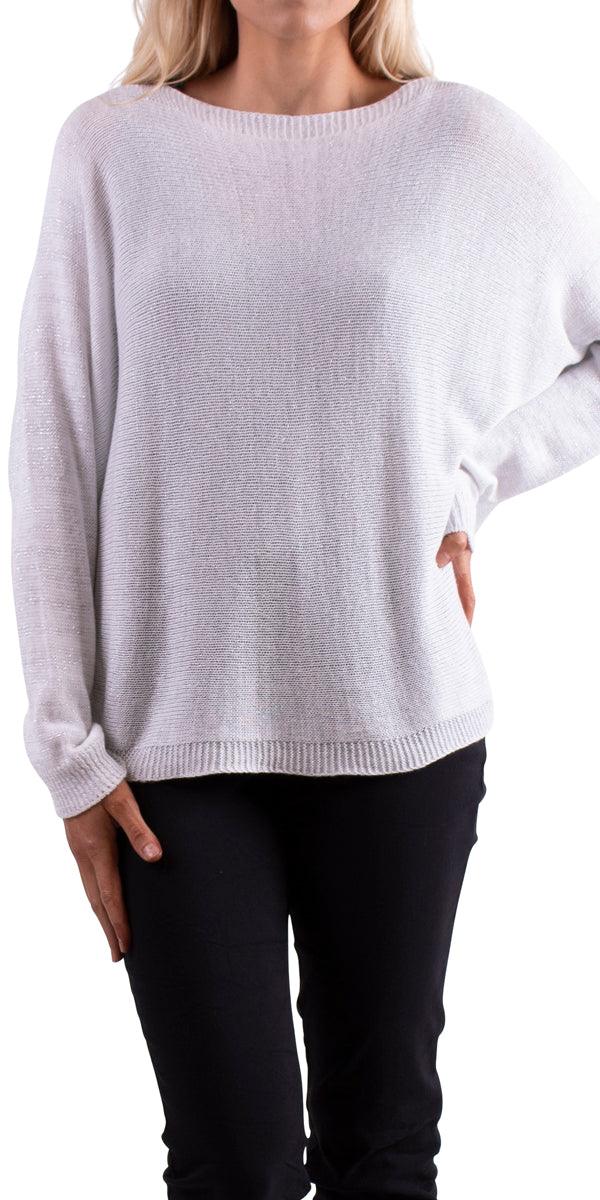 Boatneck Knit Sweater