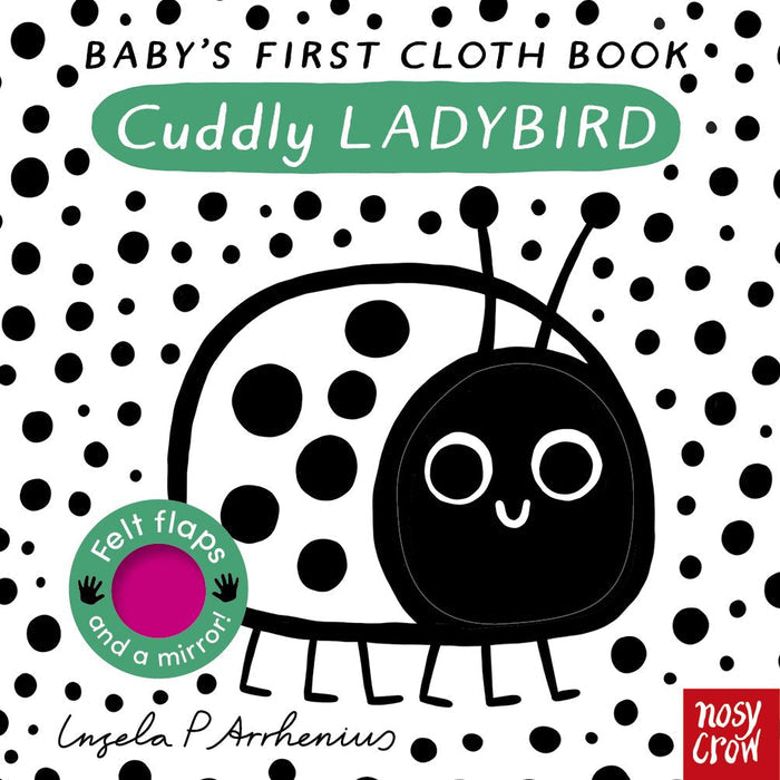 Book - Baby's First Cloth Book: Cuddly Ladybird - Cover