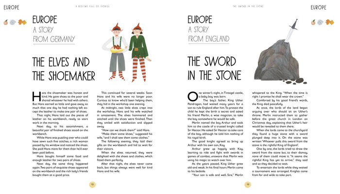 Book - Bedtime Full Of Stories - Spread 2