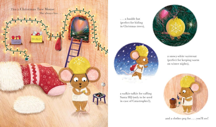Book - Christmas Tree Mouse - Spread 1