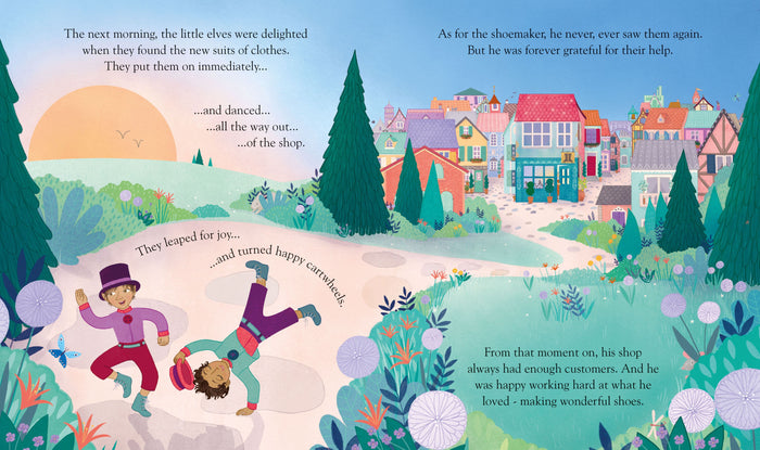 Book - Elves And The Shoemaker - Spread 4