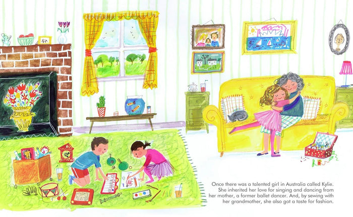 Book - Little People, Big Dreams - Kylie Minogue - Spread 1
