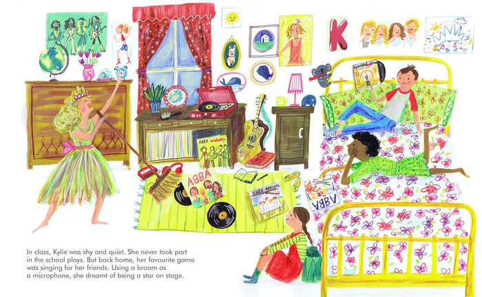 Book - Little People, Big Dreams - Kylie Minogue - Spread 2