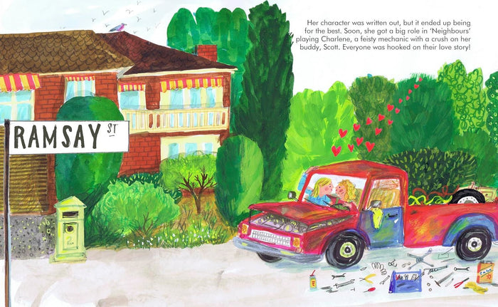 Book - Little People, Big Dreams - Kylie Minogue - Spread 3