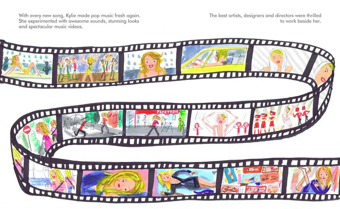 Book - Little People, Big Dreams - Kylie Minogue - Spread 4