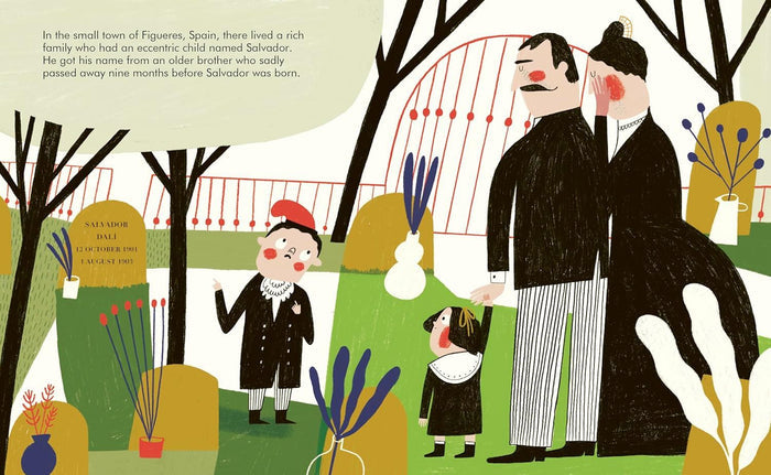 Book - Little People, Big Dreams - Salvador Dali - Spread 1