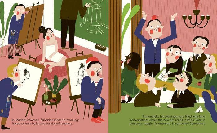 Book - Little People, Big Dreams - Salvador Dali - Spread 3