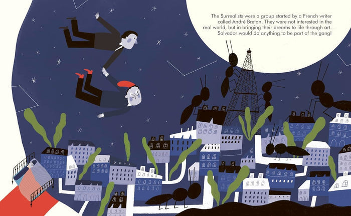 Book - Little People, Big Dreams - Salvador Dali - Spread 4