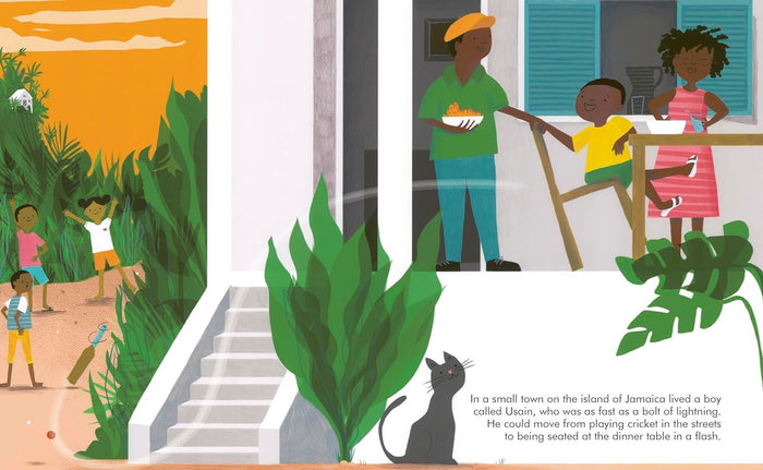 Book - Little People, Big Dreams - Usain Bolt - Spread 1