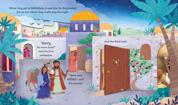 Book - Peep Inside The Nativity - Spread 3