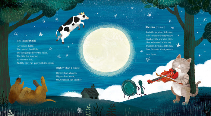 Book - Treasury Of Nursery Rhymes And Poems - Spread 2