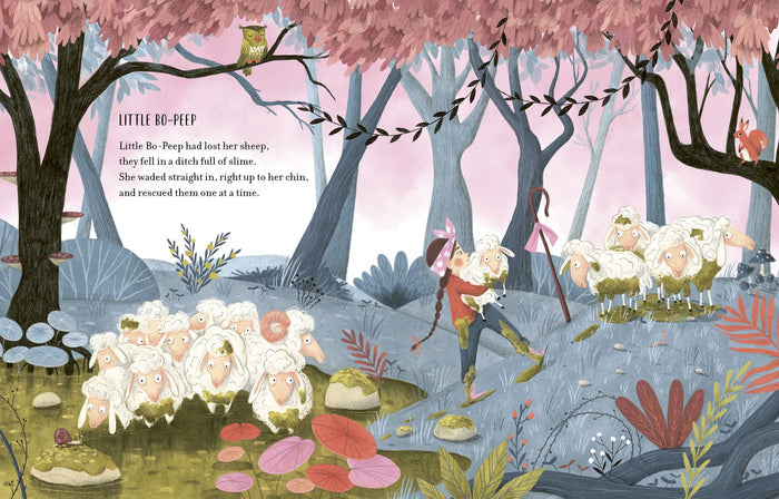 Book - What Are Little Girls Made Of - Spread 3