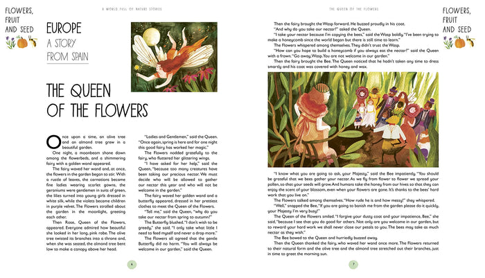 Book - World Full Of Nature Stories - Spread 1