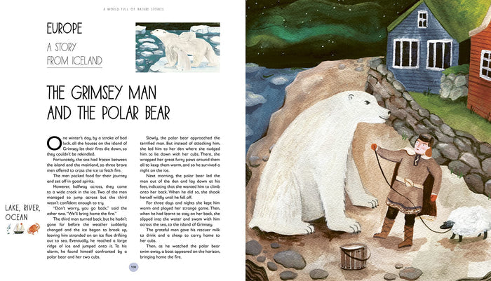 Book - World Full Of Nature Stories - Spread 3