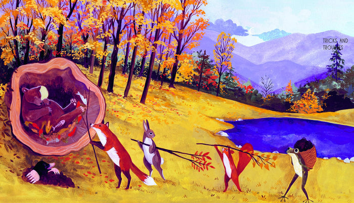 Book - World Full Of Winter Stories - Spread 1