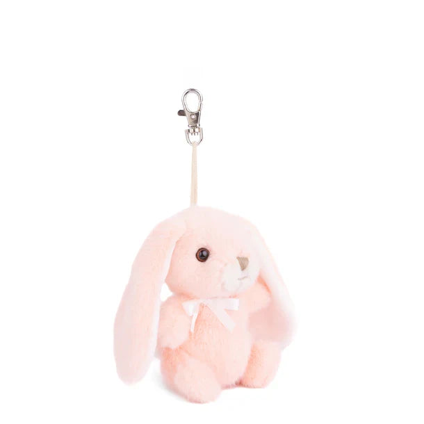 Bouncy Bunny Bag Charm Peach