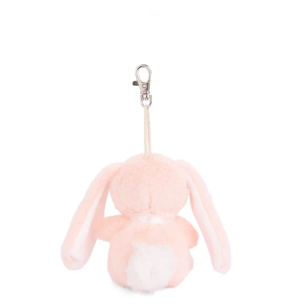 Bouncy Bunny Bag Charm Peach