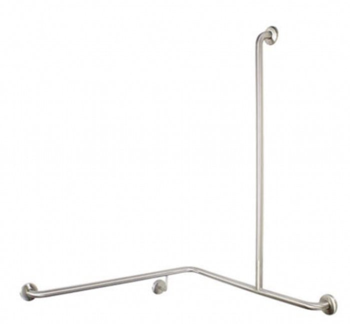 Bradley 832-035 Shower Corner Grab Rail Left Hand