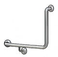 Bradley 832-2 Toilet Grab Rail 90 Degree Left Hand Peened Grip