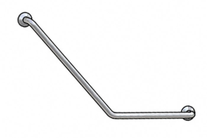 Bradley 832 Ambulant Toilet Grab Rail 45 Degree Right Hand