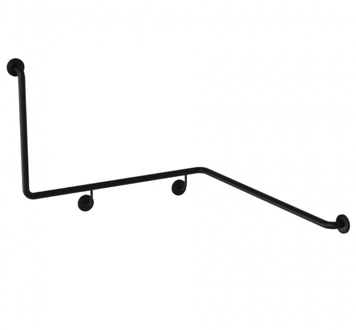 Bradley 832-MB Corner Toilet Grab Rail 90 Degree Right Hand