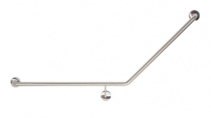 Bradley 832 Toilet Grab Rail 45 Degree Left Hand