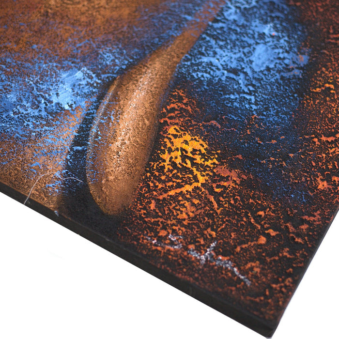 Buddha Painting Copper Face