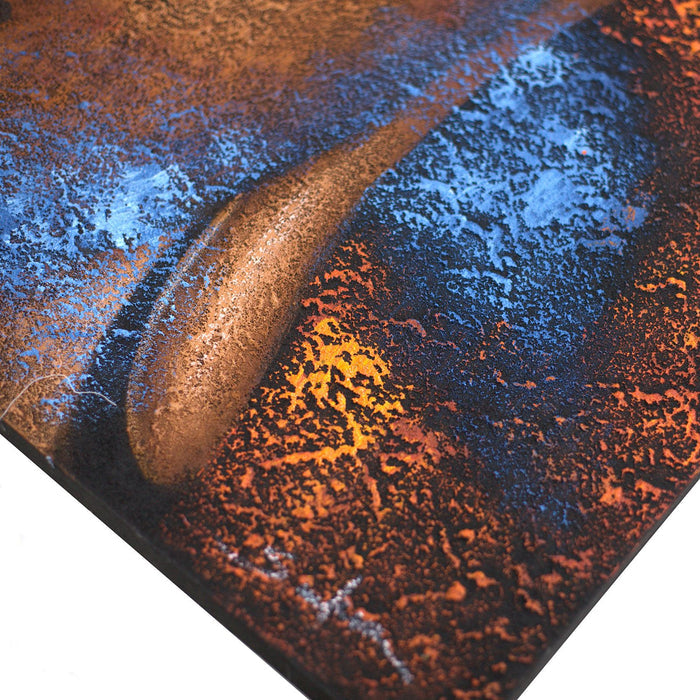 Buddha Painting Copper Face