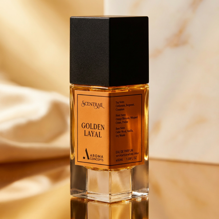 perfume set of scentrail -golden layal